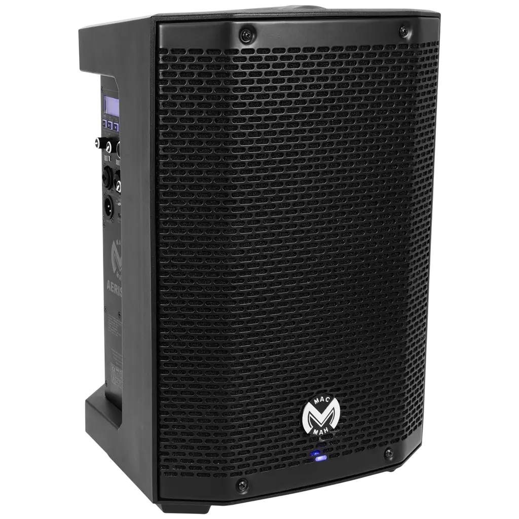 Altoparlante portatile amplificato da 150 W RMS, 8", alimentato a batteria, con microfono UHF – Mac Mah