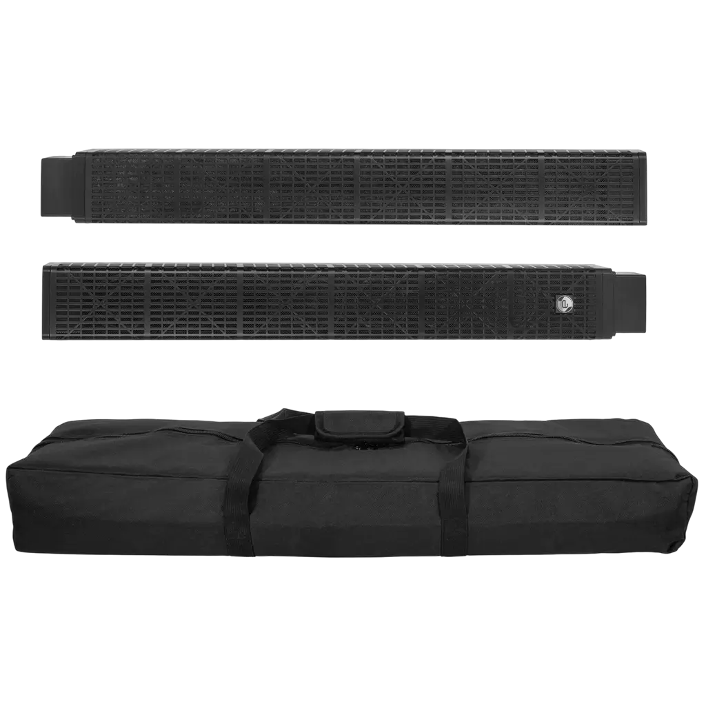 Sistema a colonna attivo a 3 vie da 800 W RMS con subwoofer da 12" – Elokance