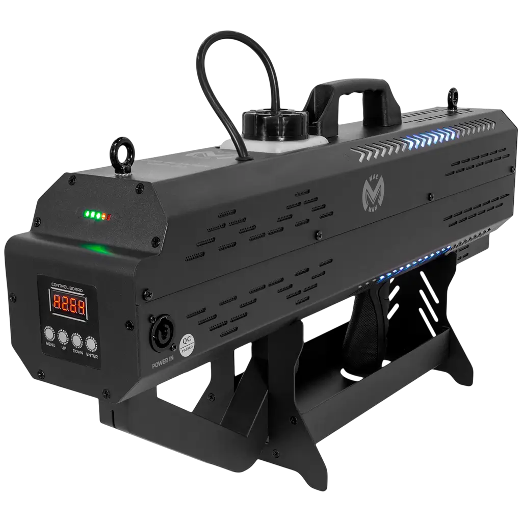 Lanciafumo portatile da 1500 W a batteria con LED RGB – Mac Mah