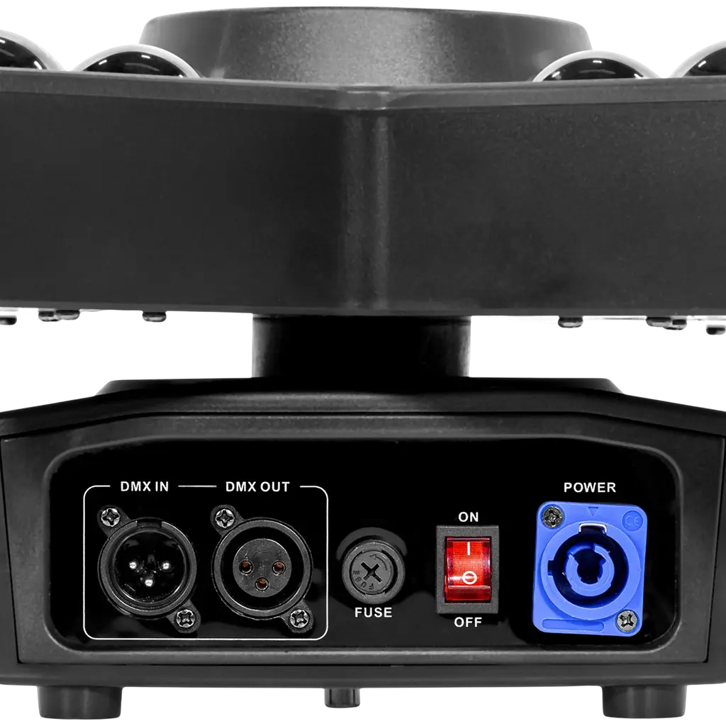 Set di luci LED 3 in 1: Beam, B-Eye e stroboscopio – BoomToneDJ